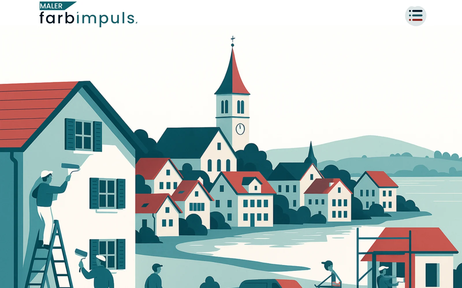 Website der Farbimpuls GmbH